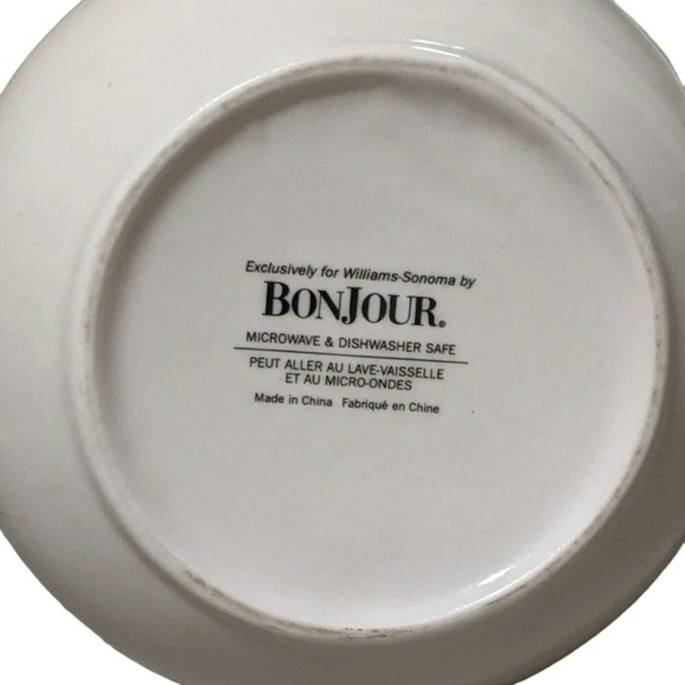 Williams - Sonoma hot chocolate pot Bonjour ceramic dishes
